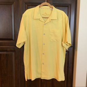 Tommy Bahama Men’s Silk Jacquard Camp Shirt
